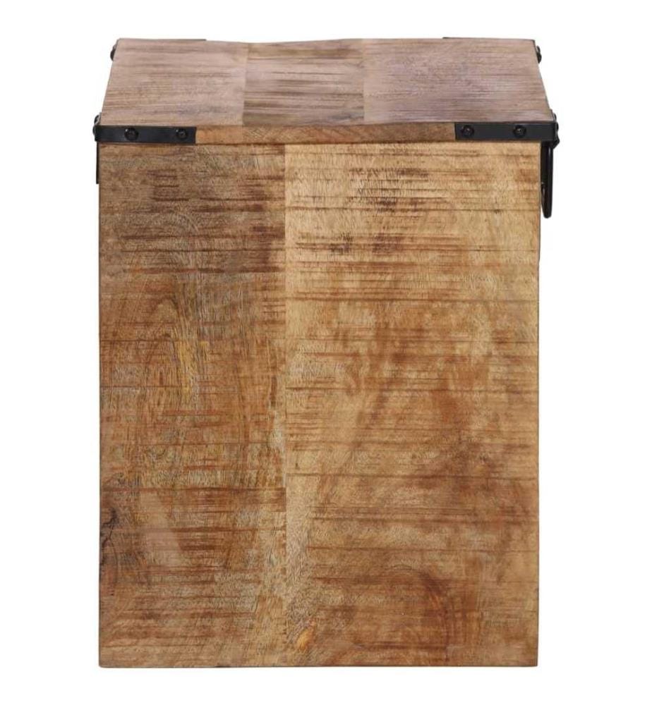 Nachttisch 40x30x37 cm Massivholz Mango