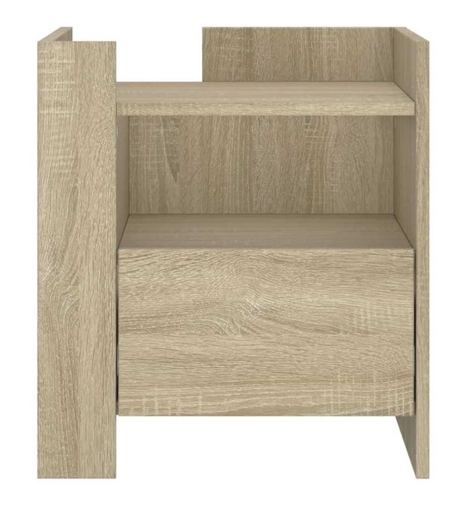 Nachttisch Sonoma-Eiche 45x50x50 cm Holzwerkstoff