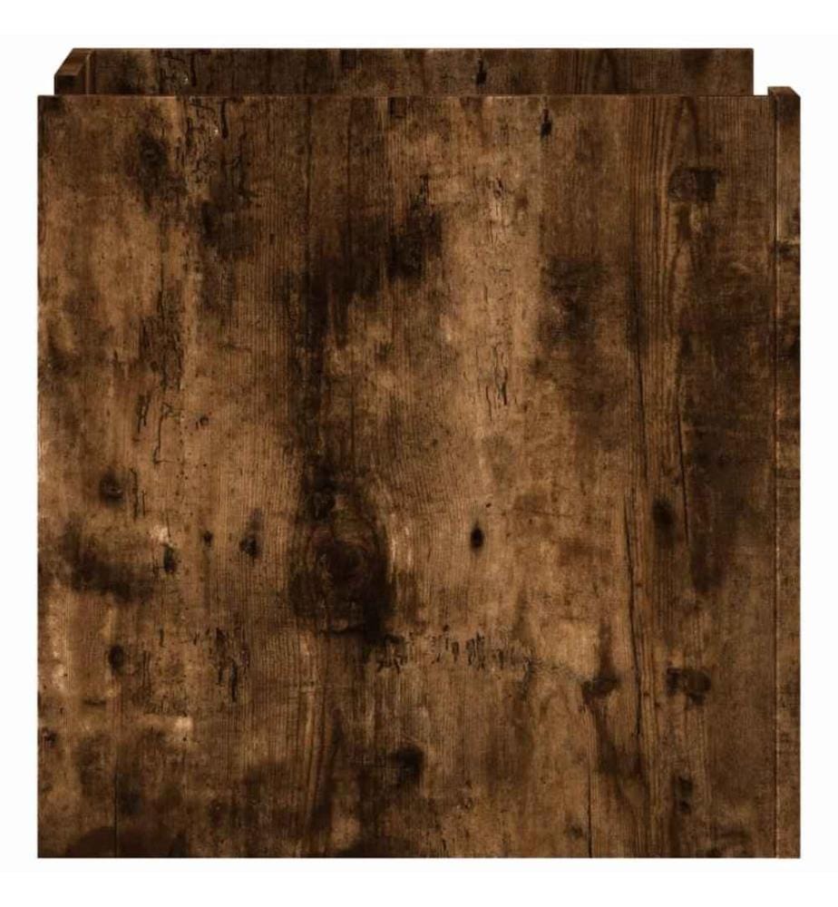 Nachttisch Räuchereiche 45x50x50 cm Holzwerkstoff