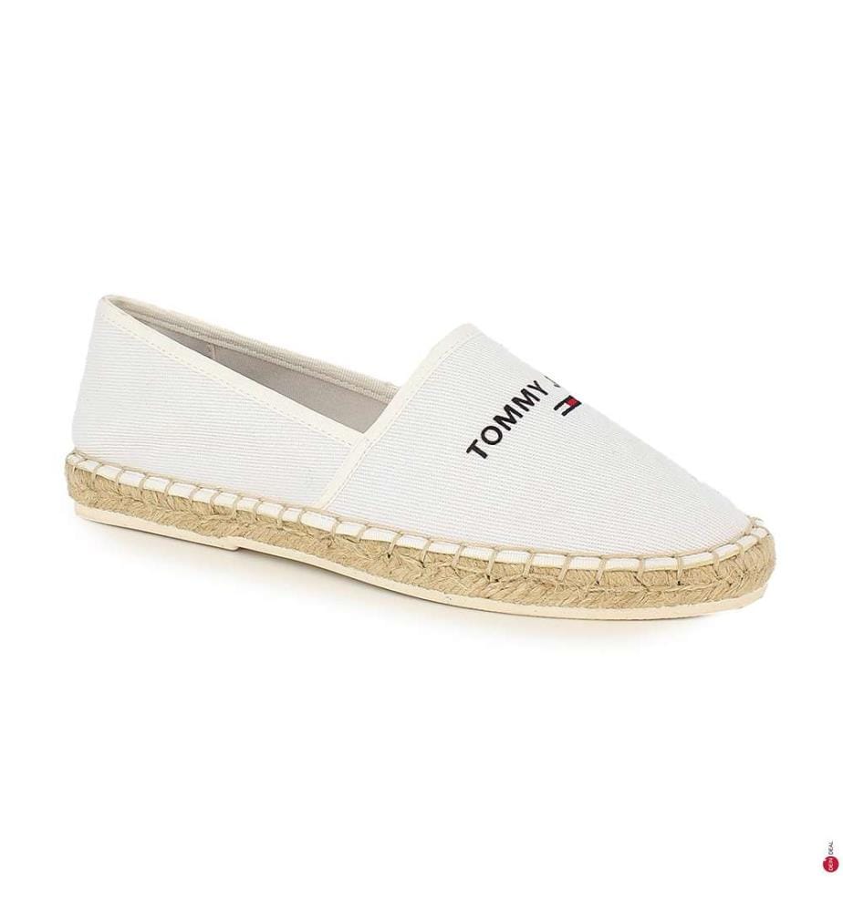 Tommy hilfiger espadrilles weiß