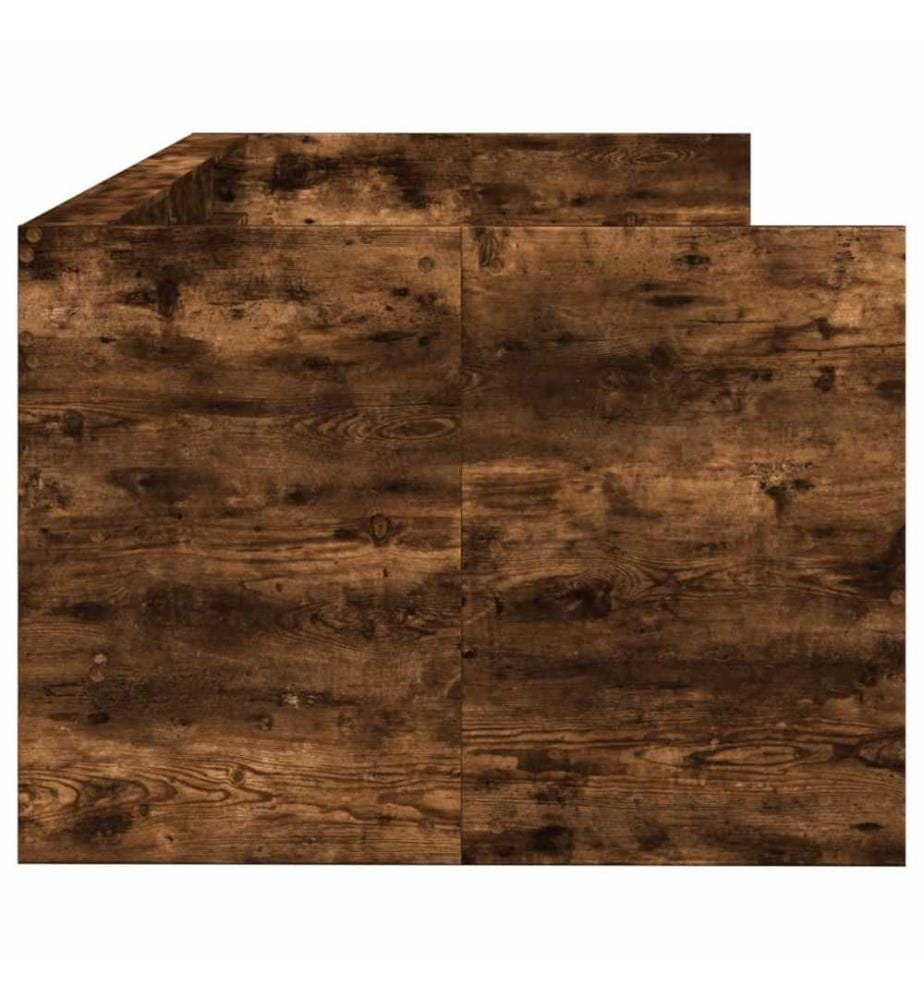 Tagesbett mit Schubladen Räuchereiche 75x190 cm Holzwerkstoff