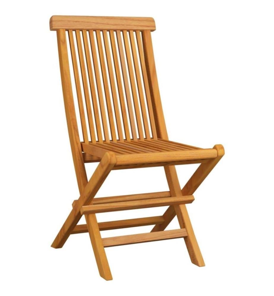 Chaises de jardin avec coussins taupe 4 pcs Bois de teck massif
