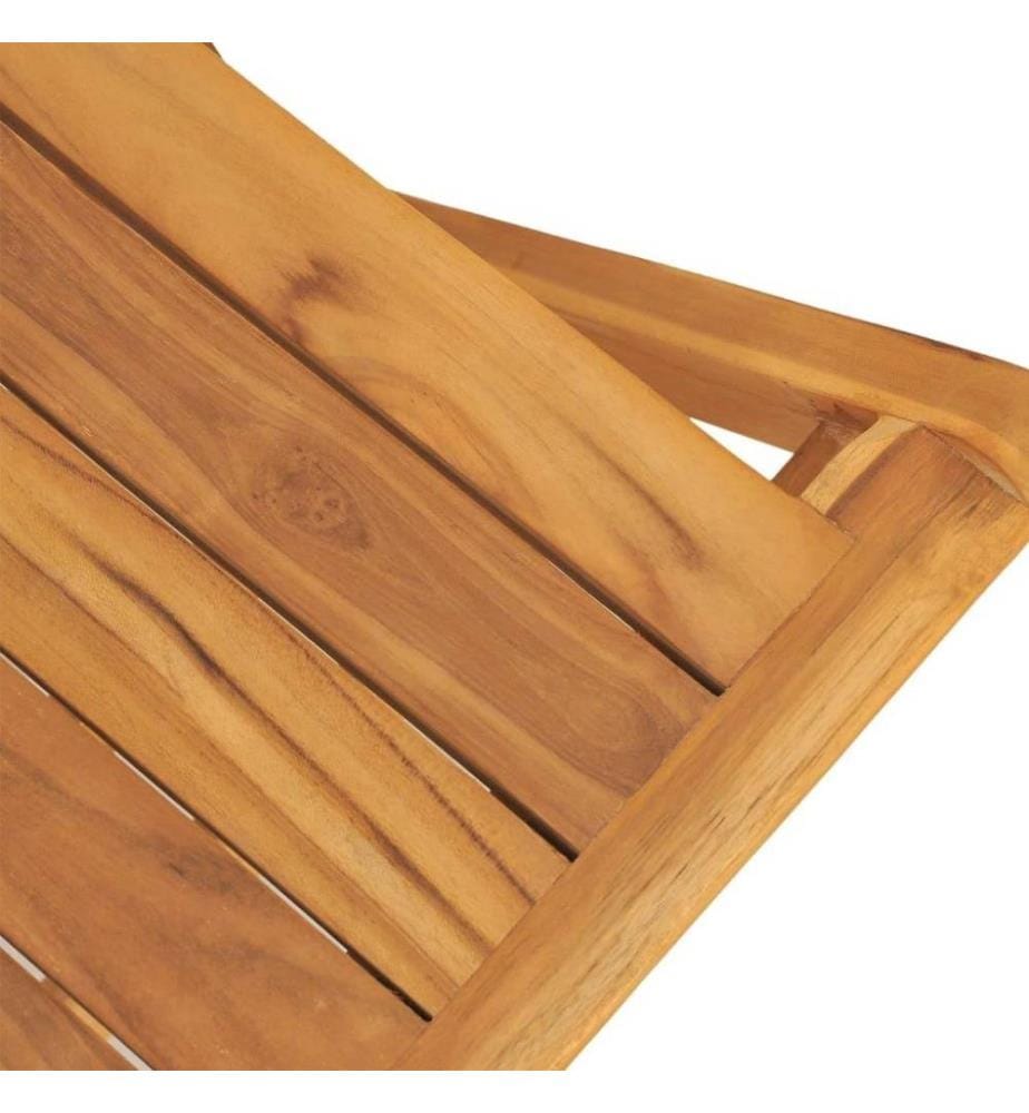Gartenstühle 6 Stk. Klappbar 47x61x90 cm Massivholz Teak