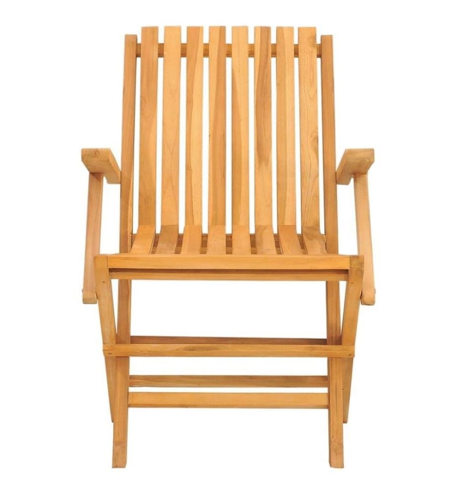 Gartenstühle 2 Stk. Klappbar 61x67x90 cm Massivholz Teak