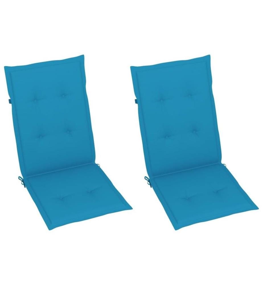 Chaise à bascule avec coussin Bambou