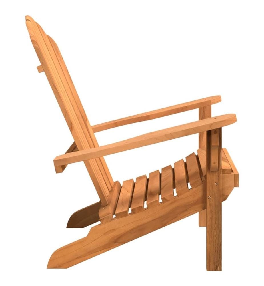Adirondack-Gartenstuhl 77x78x95 cm Massivholz Teak