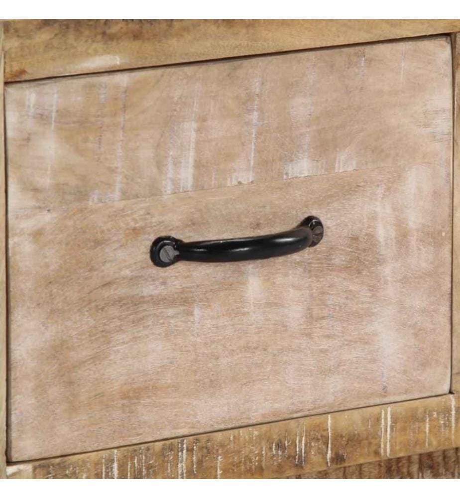 Table basse 90x60x30 cm Bois de manguier massif