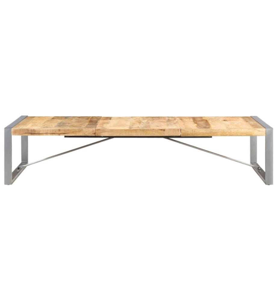 Table basse 180x90x40 cm Bois de manguier brut