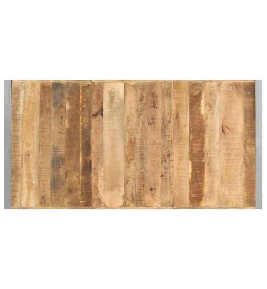 Table basse 180x90x40 cm Bois de manguier brut