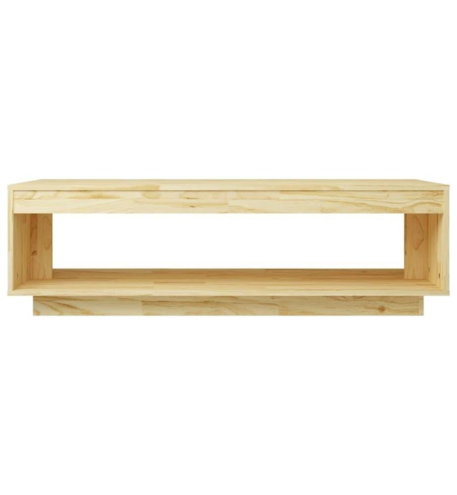 Table basse 110x50x33,5 cm Bois de pin massif