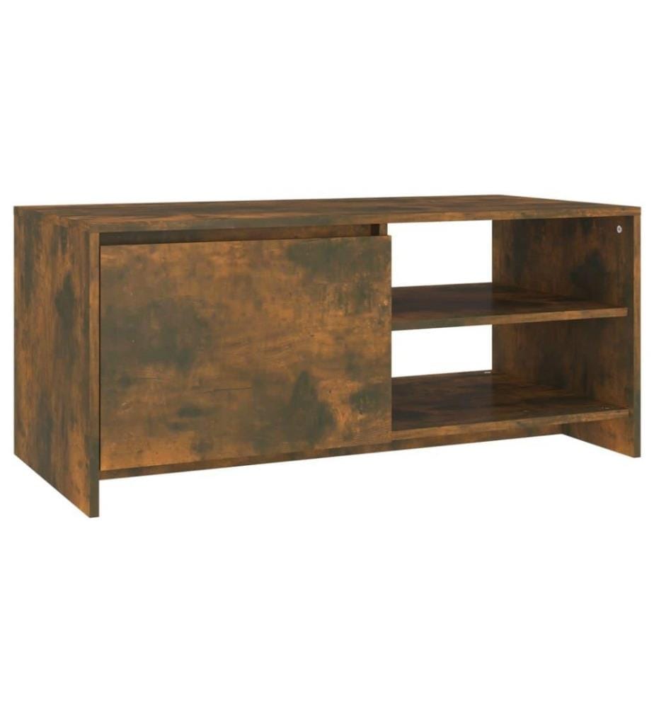 Couchtisch Räuchereiche 102x50x45 cm Holzwerkstoff
