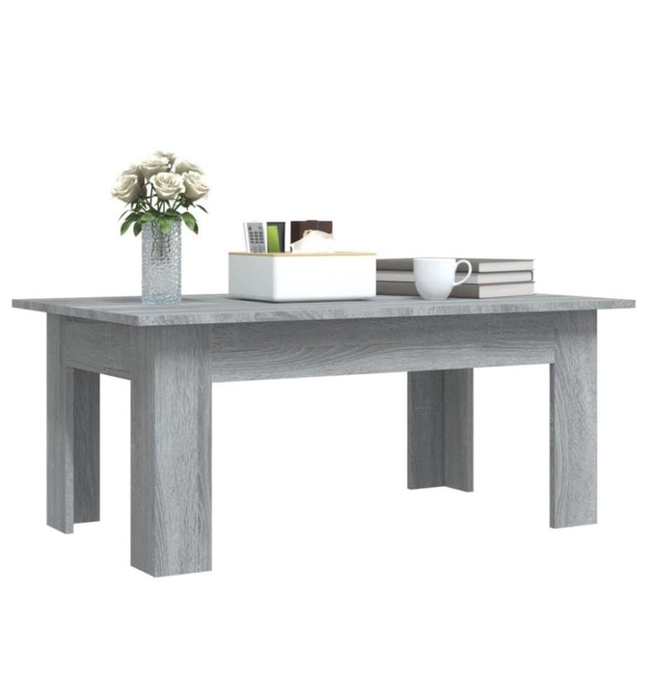 Couchtisch Grau Sonoma 100x60x42 cm Holzwerkstoff