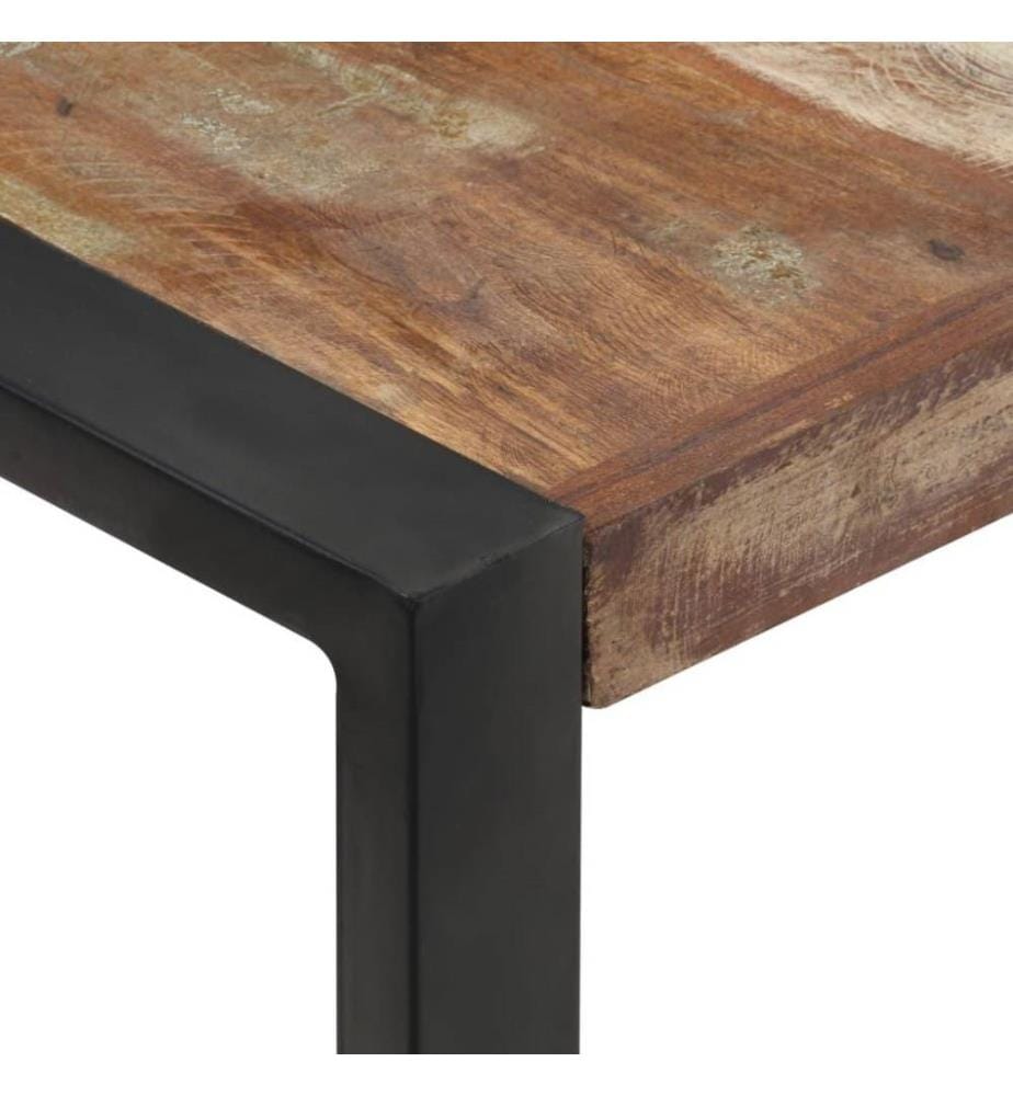 Couchtisch 120x120x40 cm Altholz Massiv