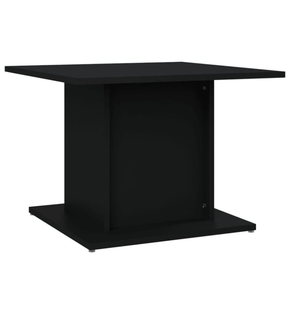 Couchtisch Schwarz 55,5x55,5x40 cm Holzwerkstoff