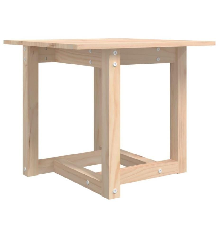 Couchtisch 50x50x45 cm Massivholz Kiefer
