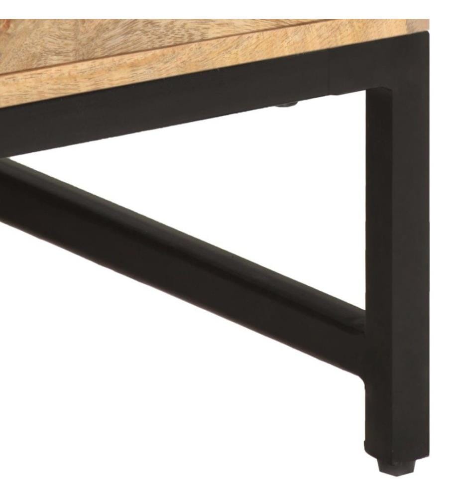 Couchtisch 67x67x45 cm Mango Massivholz