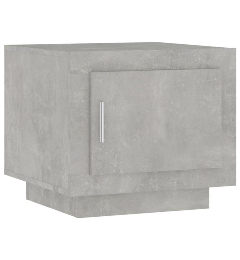 Couchtisch Betongrau 51x50x45 cm Holzwerkstoff