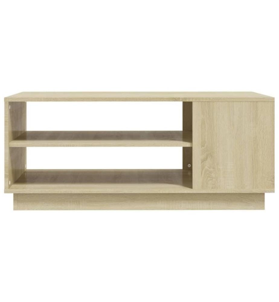 Couchtisch Sonoma-Eiche 102x55x43 cm Holzwerkstoff