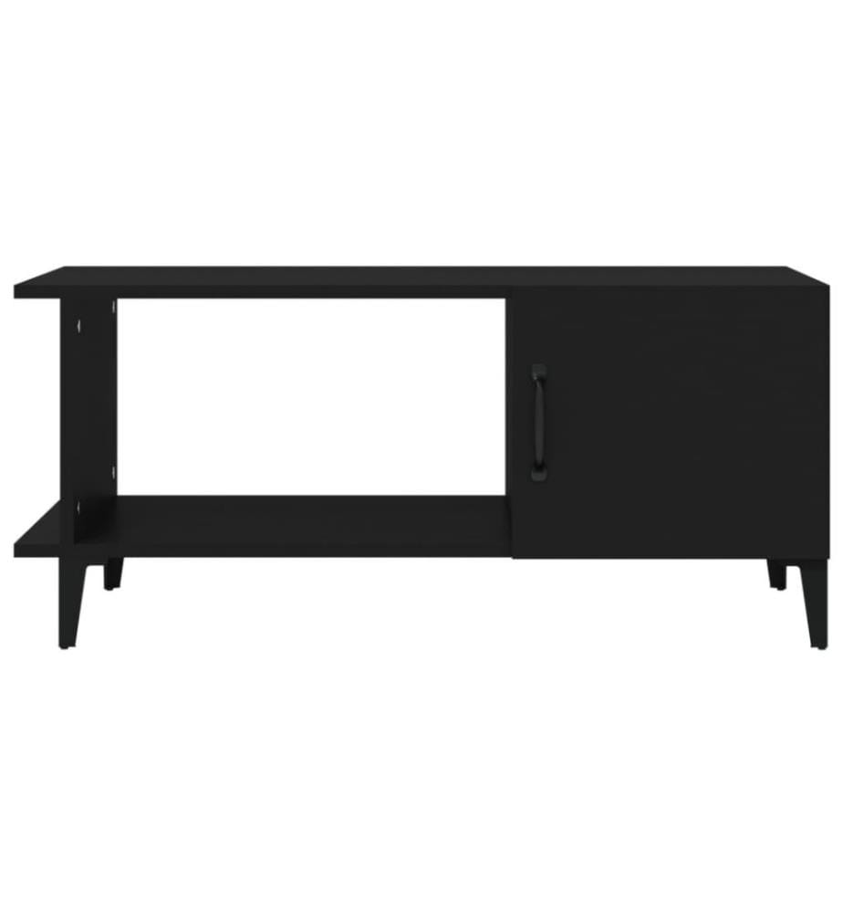 Couchtisch Schwarz 90x50x40 cm Holzwerkstoff