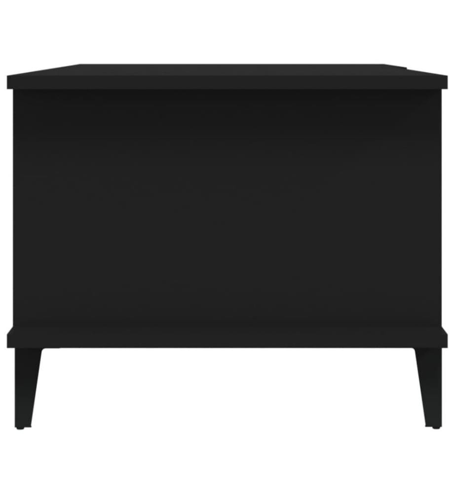 Couchtisch Schwarz 90x50x40 cm Holzwerkstoff