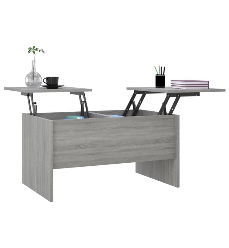 Couchtisch Grau Sonoma 80x50x42,5 cm Holzwerkstoff