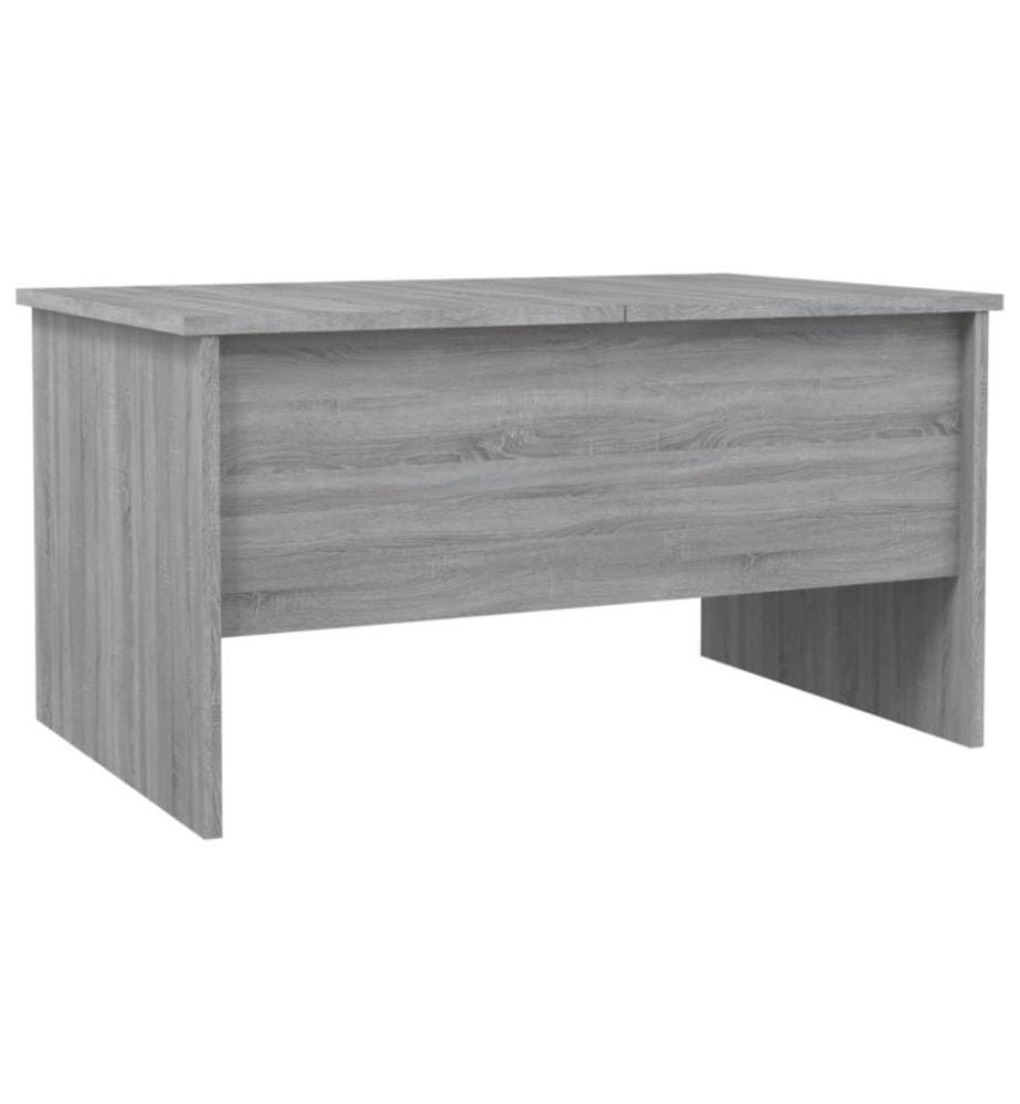 Couchtisch Grau Sonoma 80x50x42,5 cm Holzwerkstoff