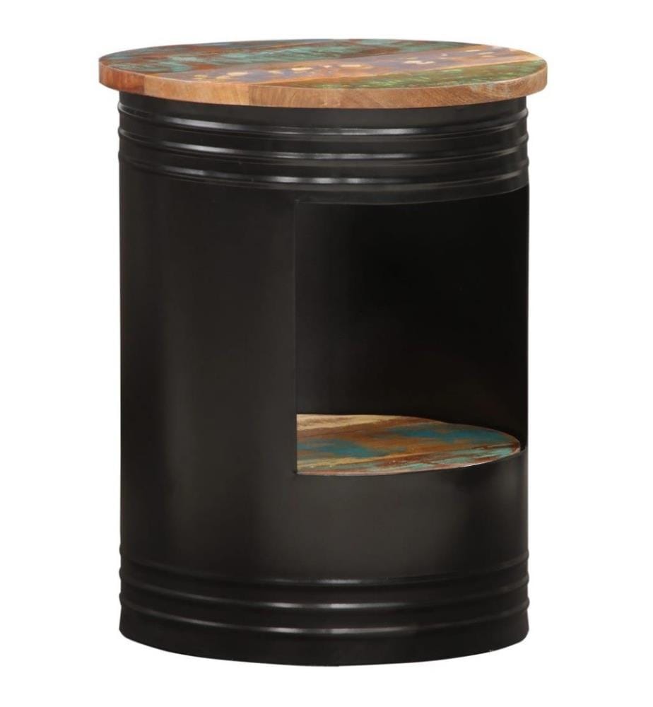 Couchtisch 43x55 cm Altholz Massiv