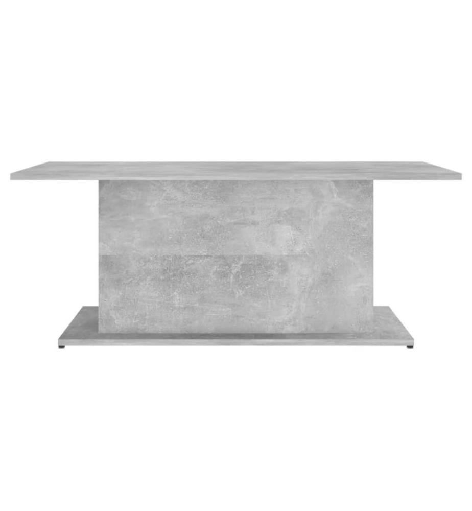 Couchtisch Betongrau 102x55,5x40 cm Holzwerkstoff