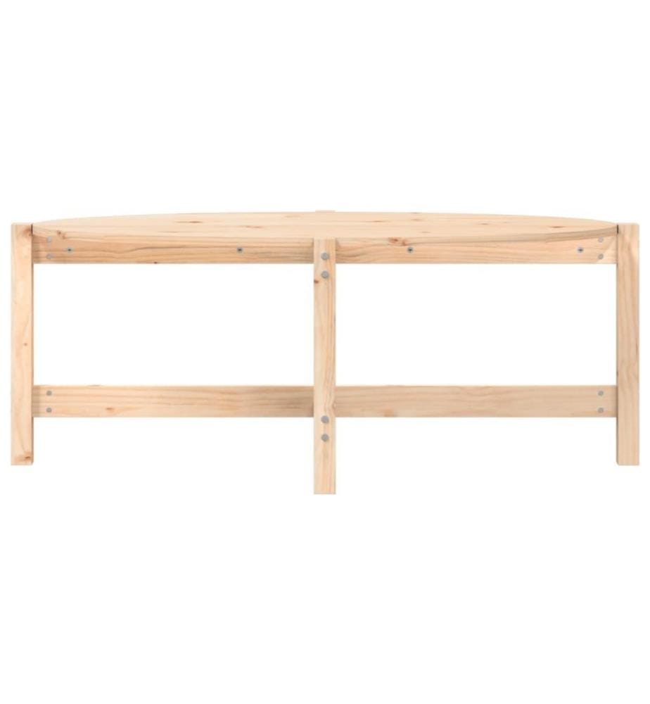 Couchtisch 118x63x45 cm Massivholz Kiefer
