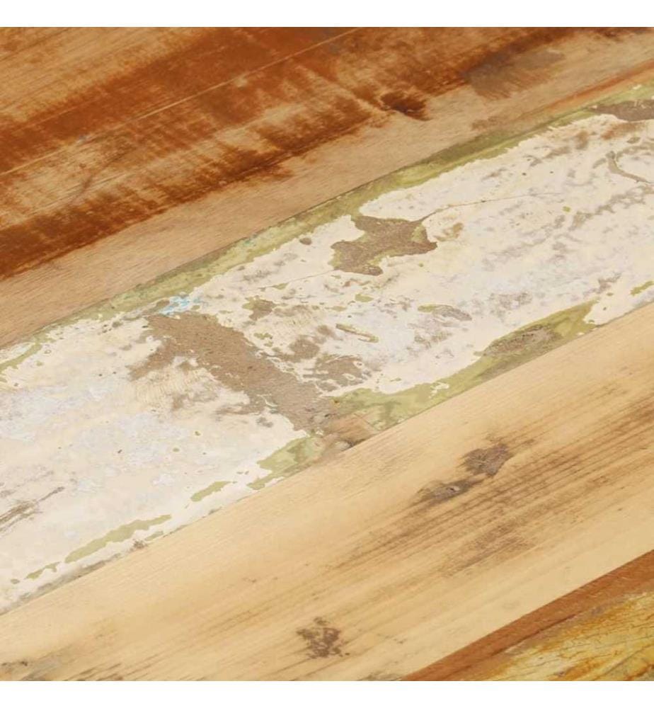 Table basse 45x45x40 cm Bois de récupération massif