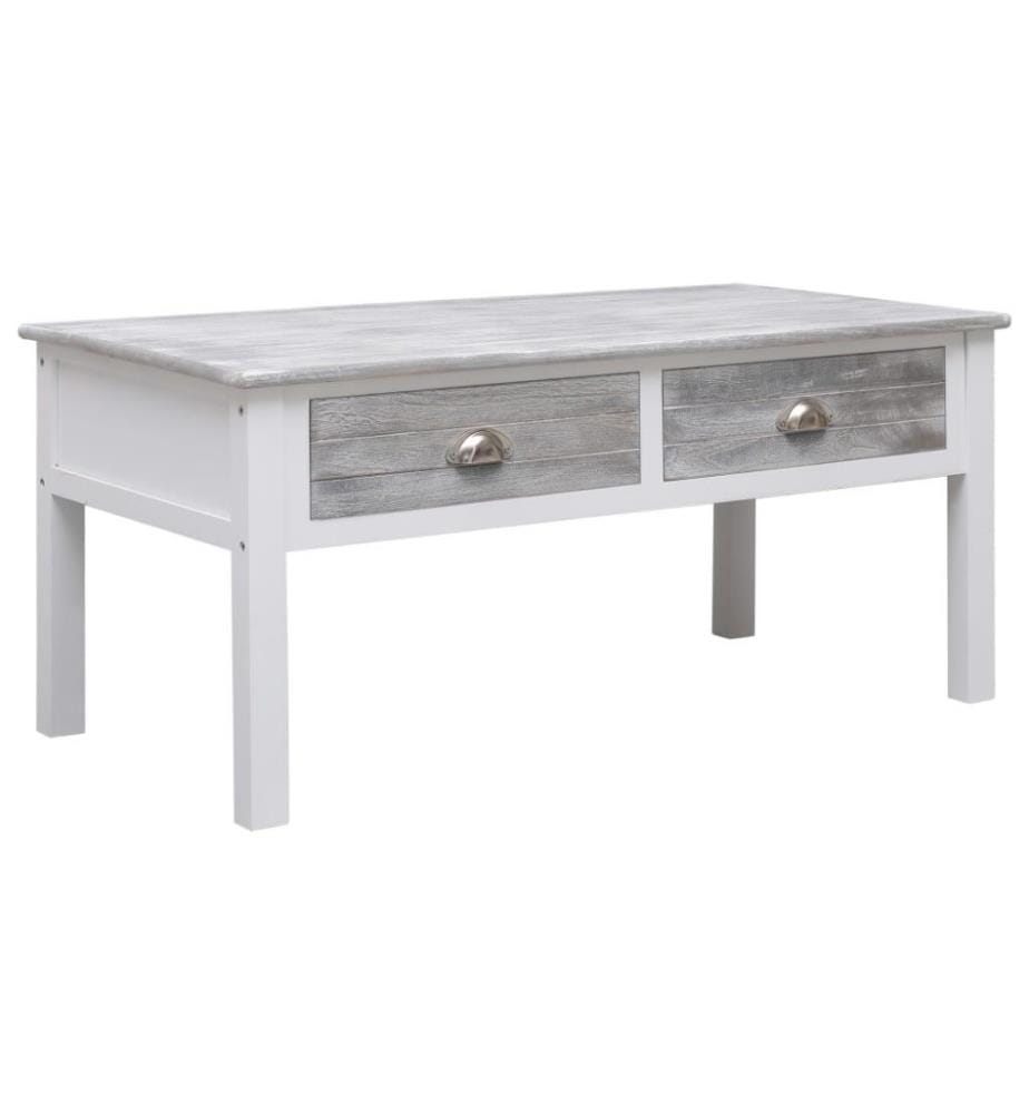Couchtisch Grau 100 x 50 x 45 cm Holz