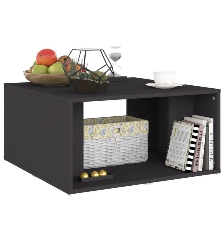Couchtische 4 Stk. Grau 33x33x33 cm Holzwerkstoff