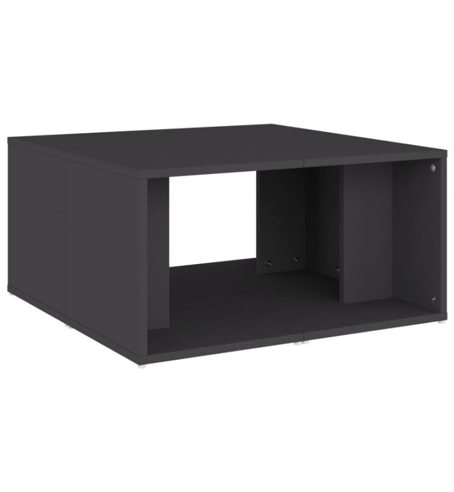 Couchtische 4 Stk. Grau 33x33x33 cm Holzwerkstoff