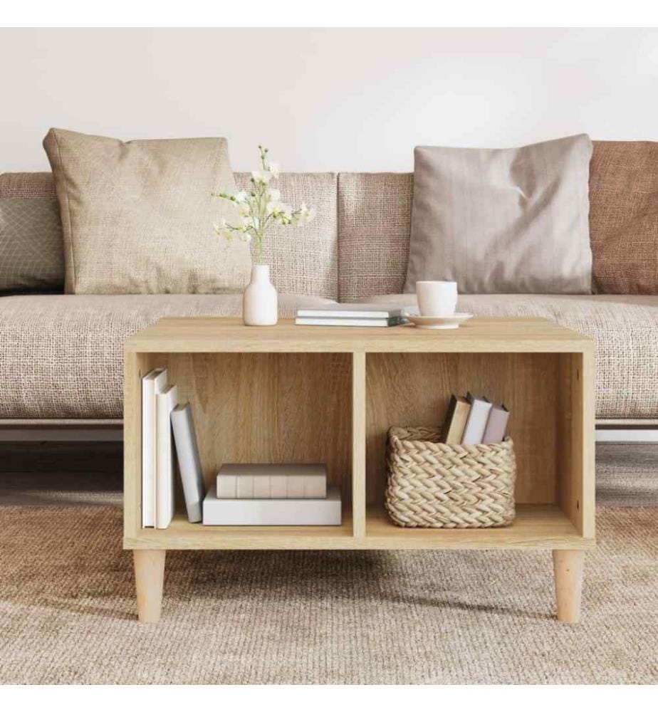 Couchtisch Sonoma-Eiche 60x50x36,5 cm Holzwerkstoff