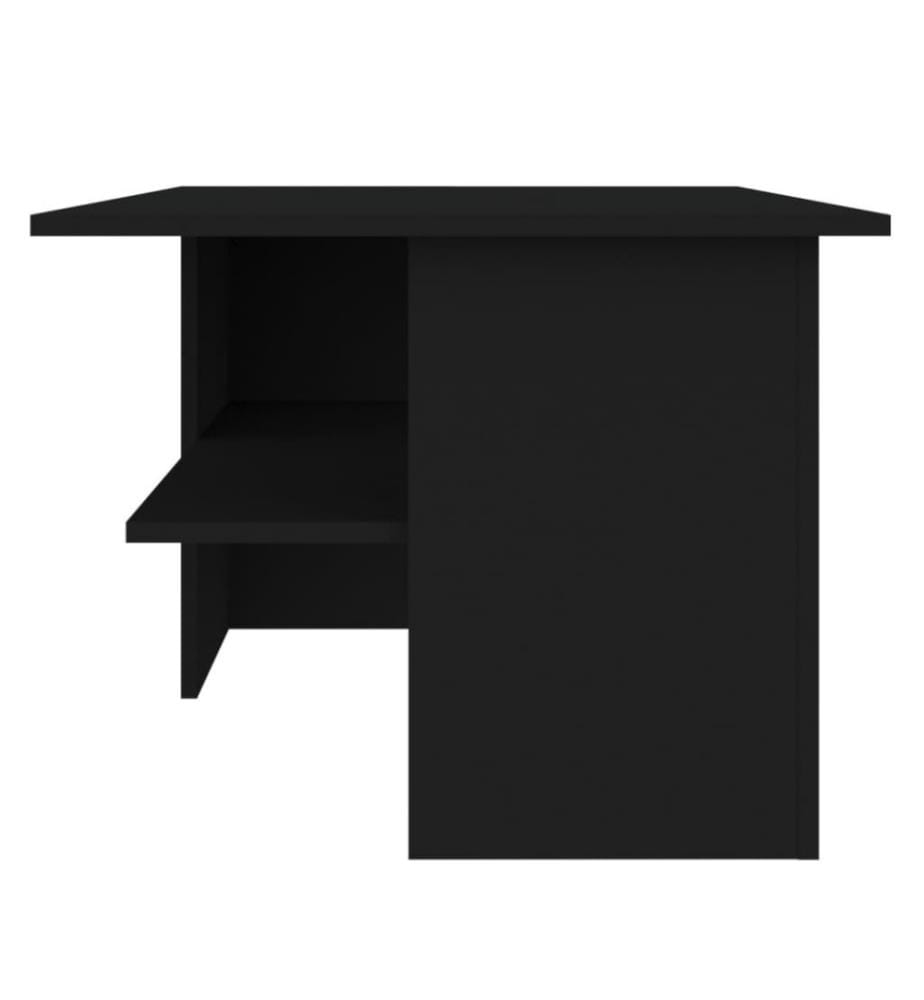 Couchtisch Schwarz 90x60x46,5 cm Holzwerkstoff