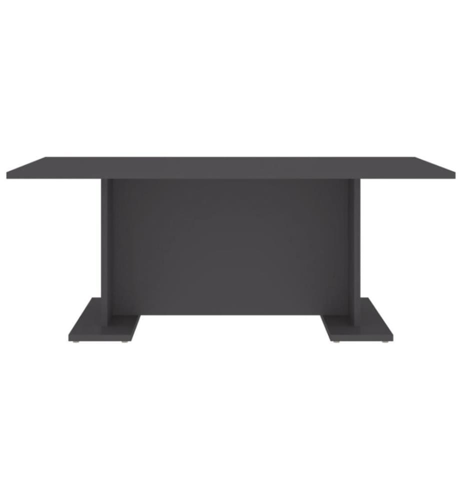 Couchtisch Grau 103,5x60x40 cm Holzwerkstoff