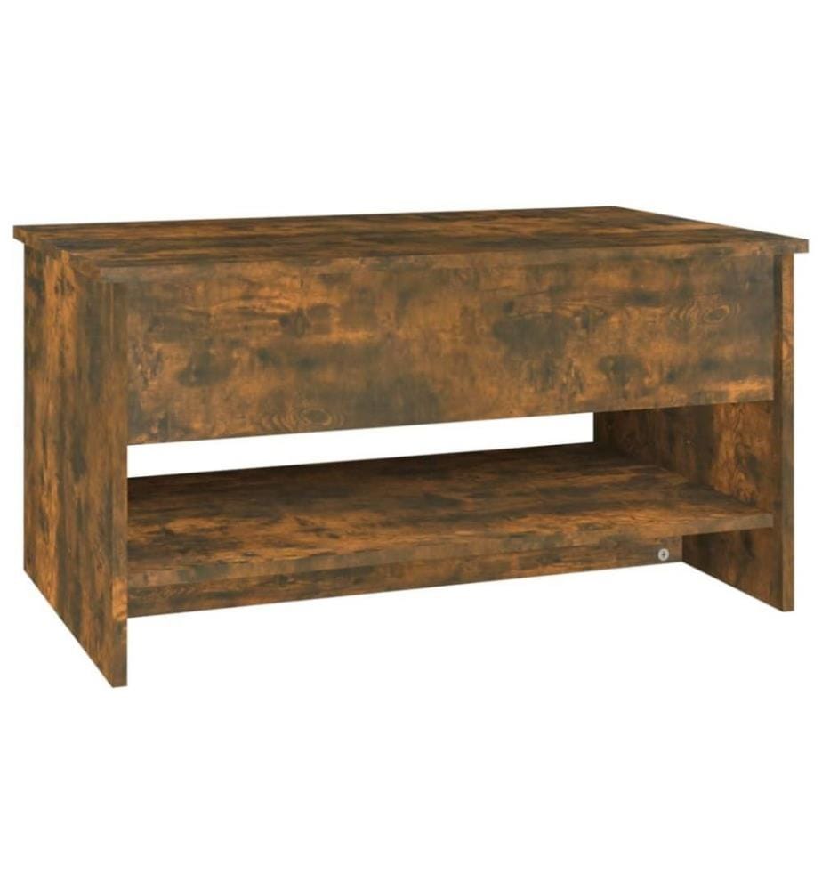 Couchtisch Räuchereiche 80x50x40 cm Holzwerkstoff