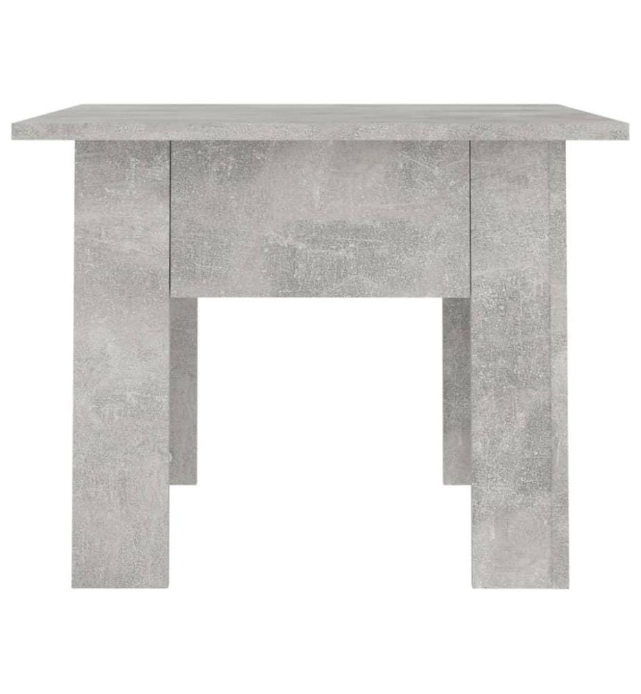 Couchtisch Betongrau 55x55x42 cm Holzwerkstoff