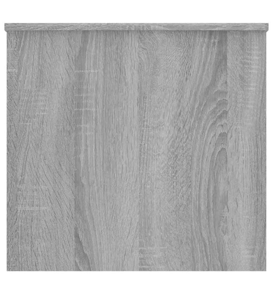 Table basse Sonoma gris 102x55,5x52,5 cm Bois d'ingénierie