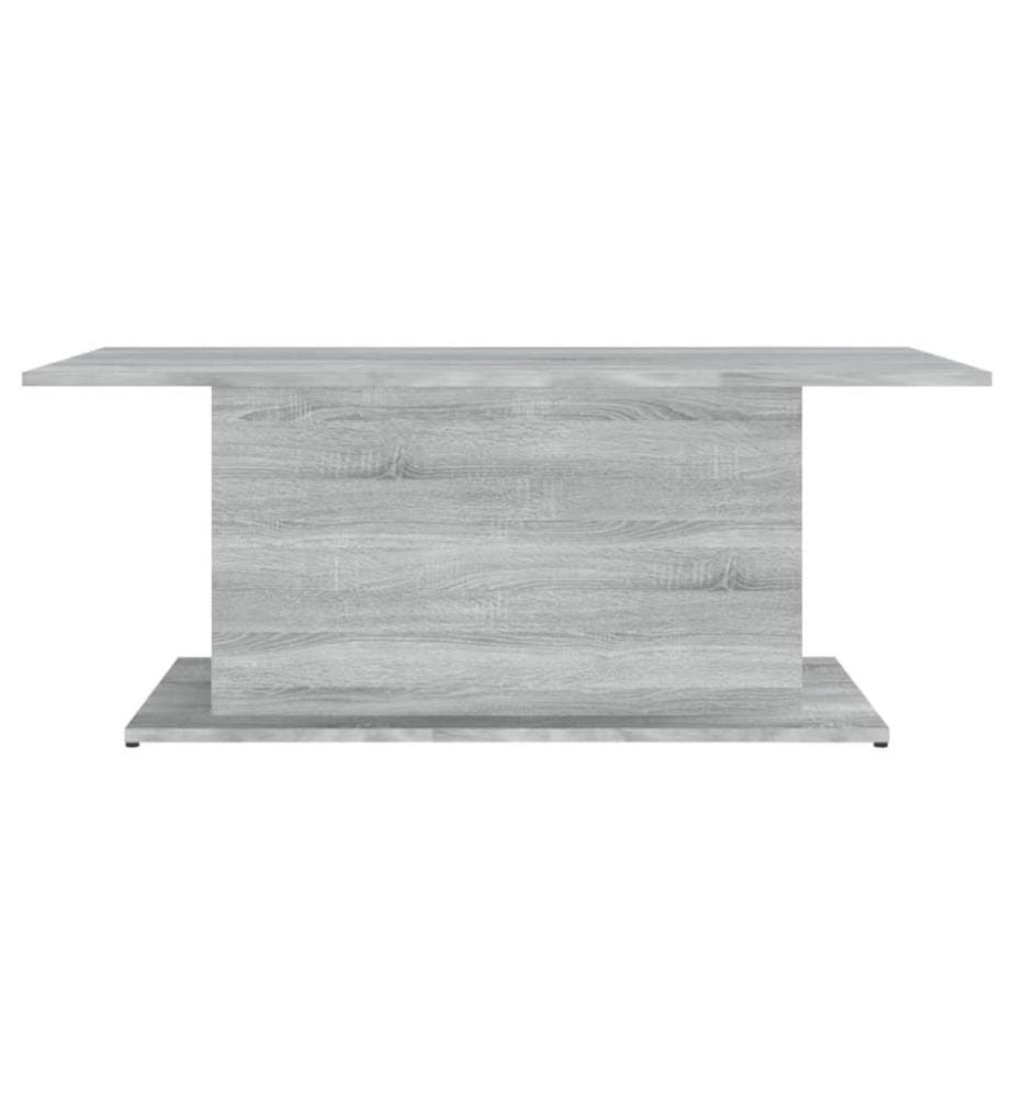 Couchtisch Grau Sonoma 102x55,5x40 cm Holzwerkstoff