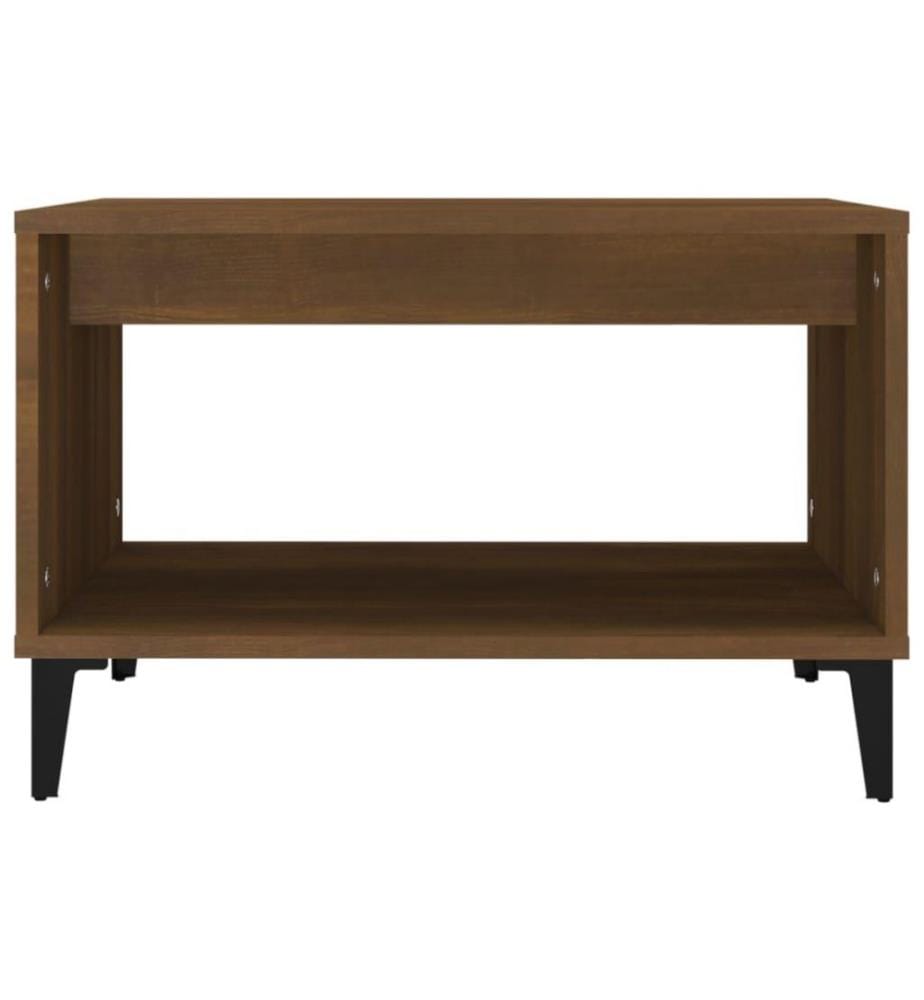 Couchtisch Braun Eichen-Optik 60x50x40 cm Holzwerkstoff