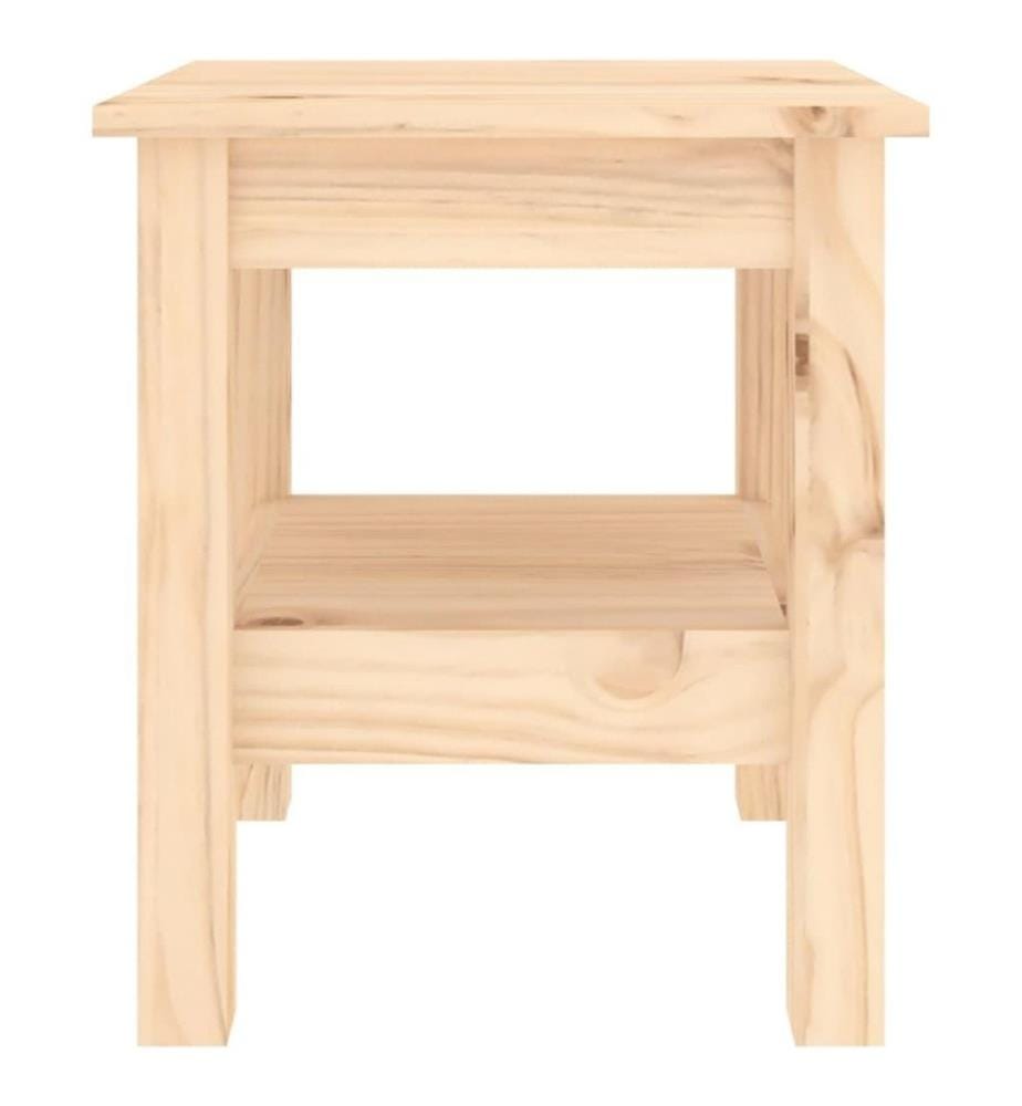 Couchtisch 35x35x40 cm Massivholz Kiefer