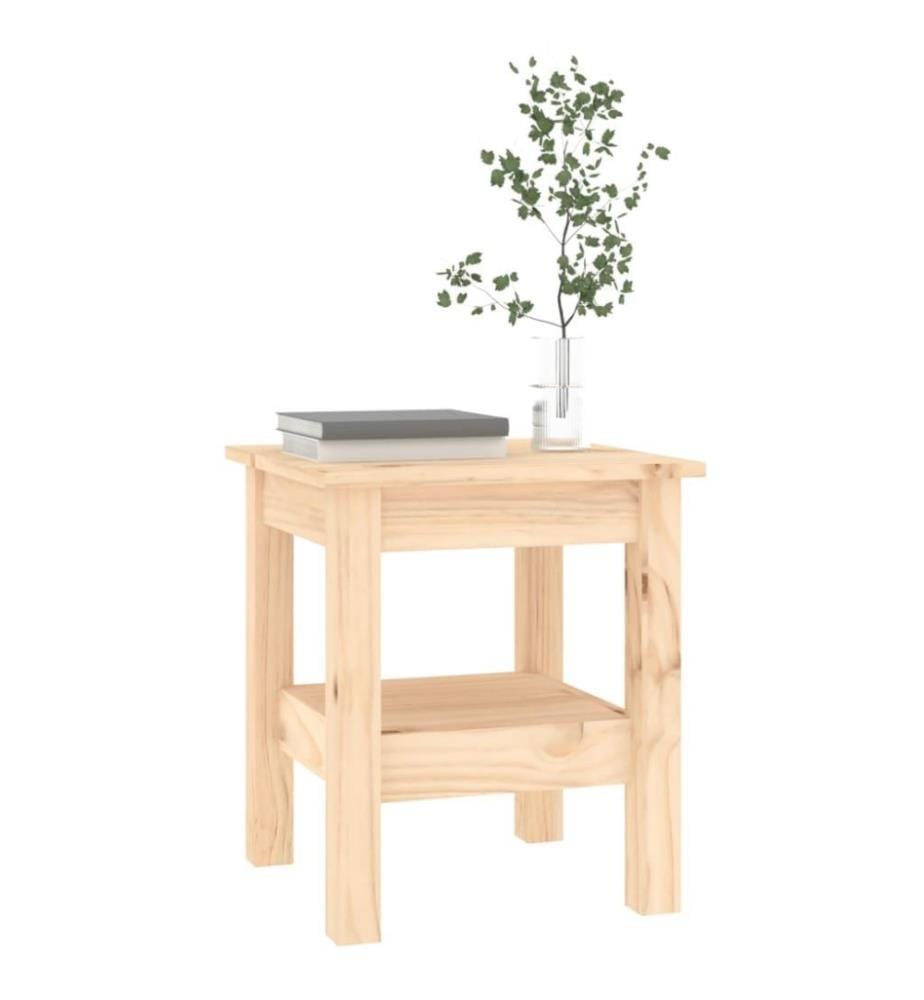 Couchtisch 35x35x40 cm Massivholz Kiefer