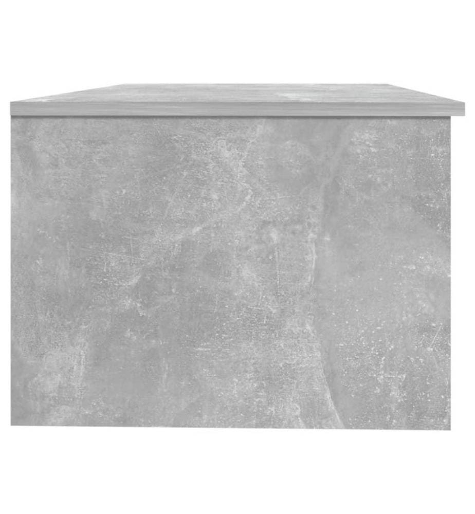 Couchtisch Betongrau 102x50x36 cm Holzwerkstoff