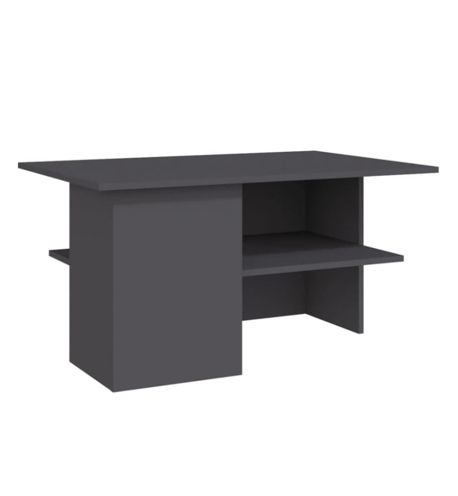 Couchtisch Grau 90x60x46,5 cm Holzwerkstoff