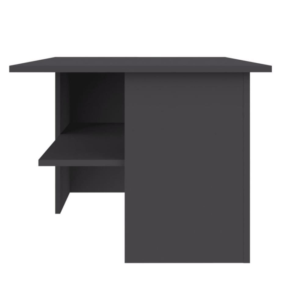 Couchtisch Grau 90x60x46,5 cm Holzwerkstoff