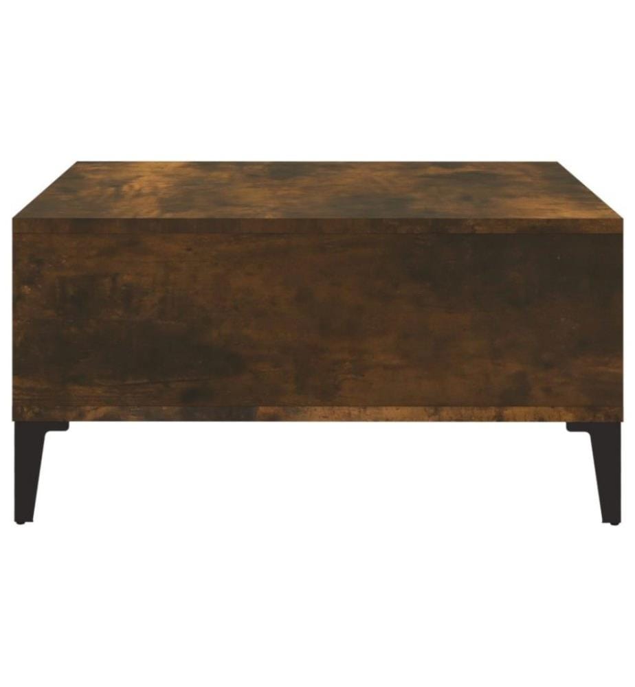 Couchtisch Räuchereiche 60x60x30 cm Holzwerkstoff