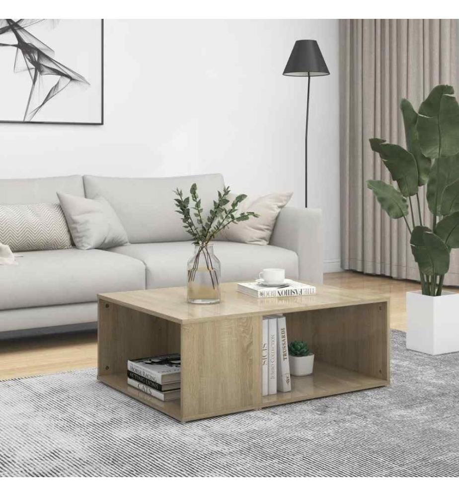 Couchtisch Sonoma-Eiche 90x67x33 cm Holzwerkstoff