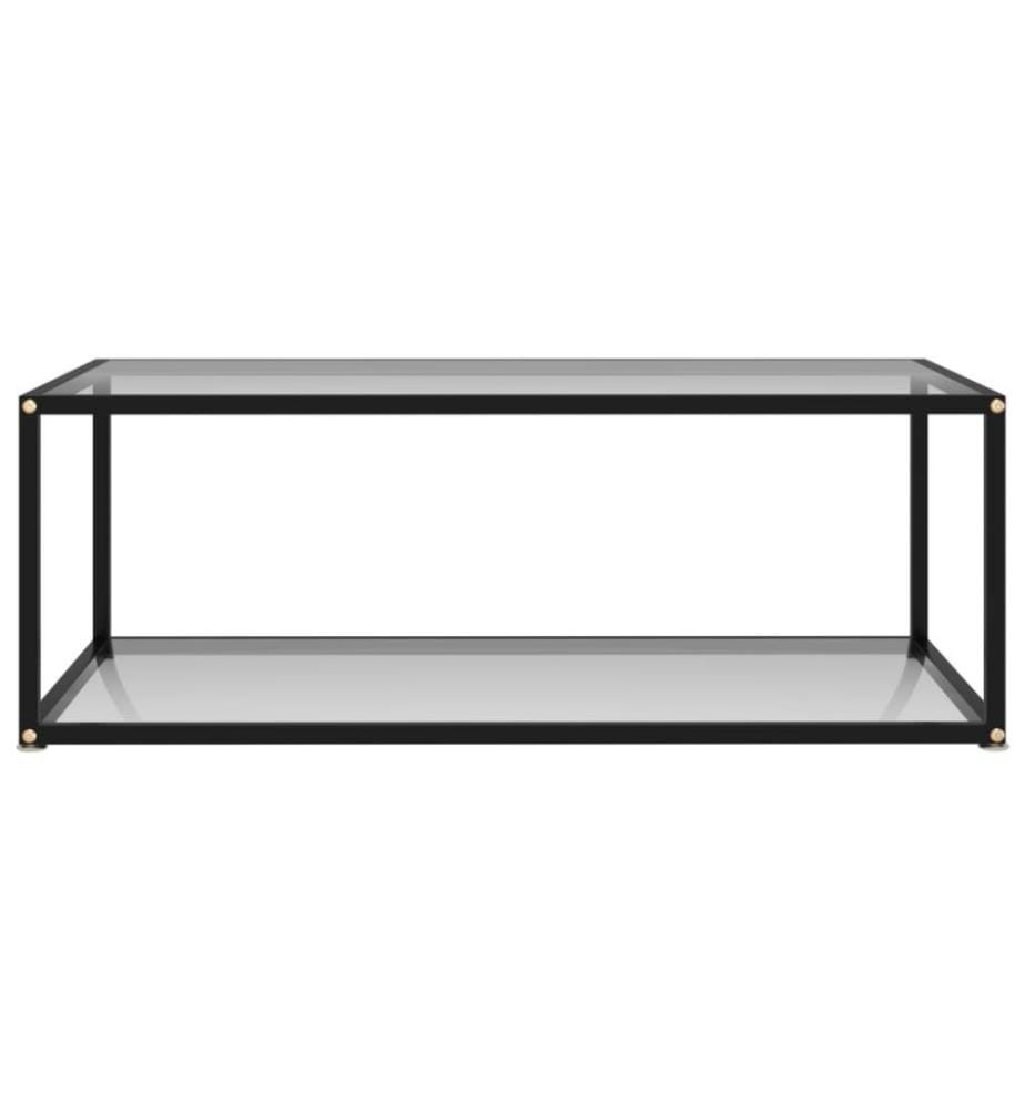 Couchtisch Transparent 100x50x35 cm Hartglas