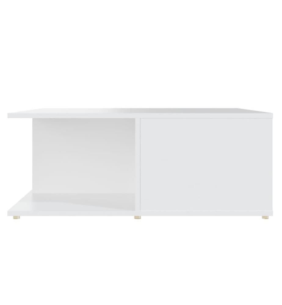 Couchtisch Weiss 80x80x31 cm Holzwerkstoff